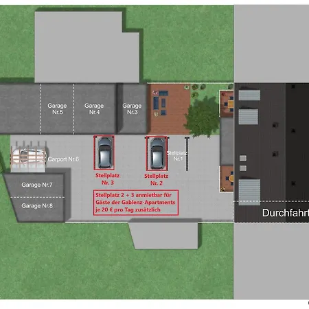 Апартаменты Gablenz Ii, Ideal Fuer 4 Personen *